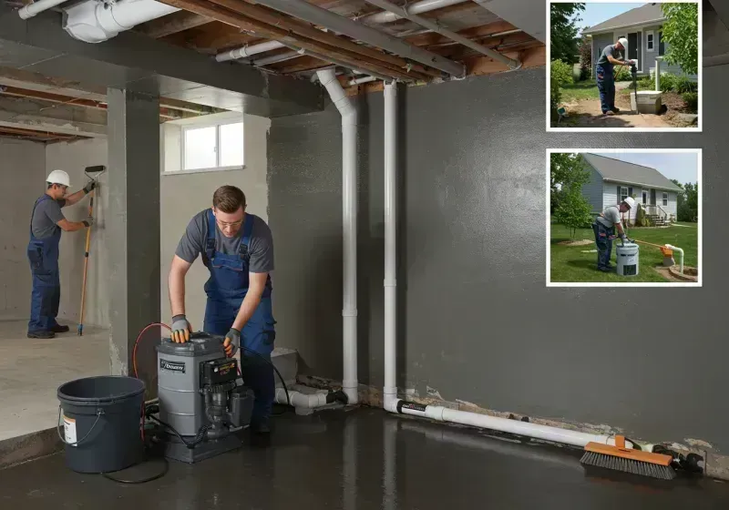 Basement Waterproofing and Flood Prevention process in Kimberly, AL